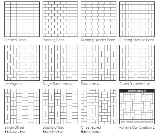 Brick Paver Design Patterns Make Your Project Stand Out |  MutualMaterials.com