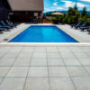 Vintage Porcelain Pool Deck